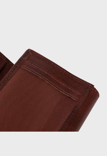 Kenya Leather Wallet - Dark Brown