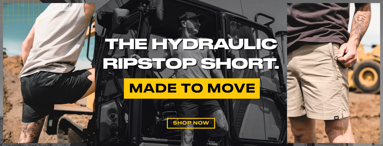 CAT Hydraulic Ripstop Shorts | CAT Workwear