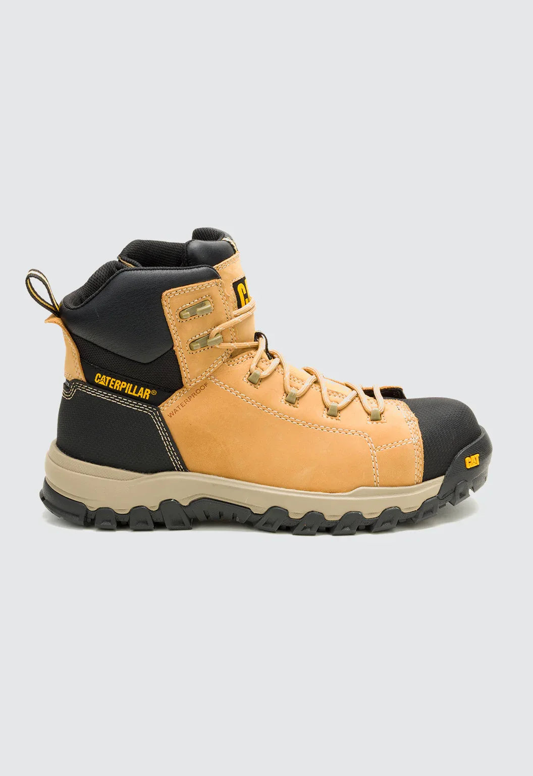 Threshold + Zip WP CT Boot Honey Reset | CAT Workwear Australia