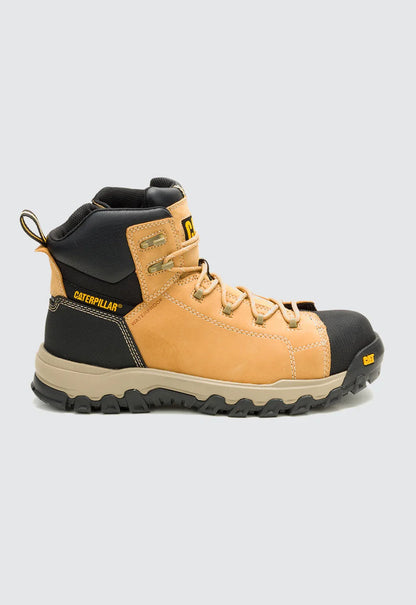 Threshold + Zip WP CT Boot Honey Reset | CAT Workwear Australia