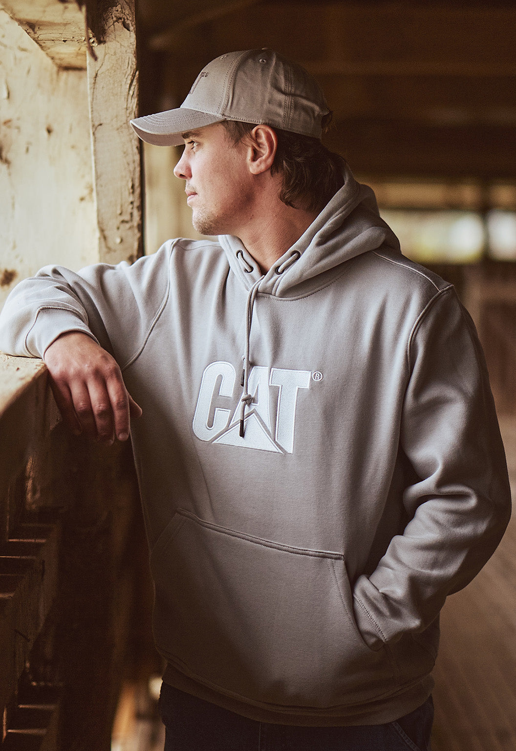 TM Pullover Hooded Sweatshirt - Paloma